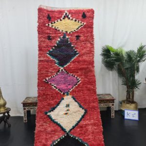 Red And Black Vintage Rug
