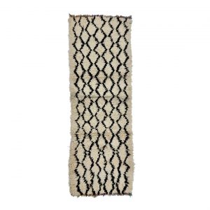 White And Black Rug