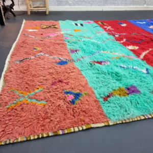 Red And Blue Rug