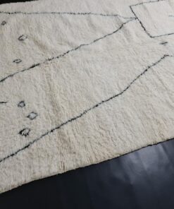 Abstract Beni Ourain Rug