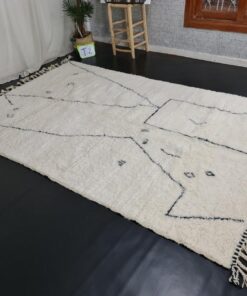 Abstract Beni Ourain Rug