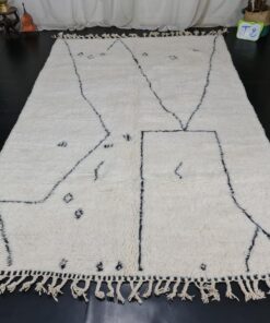 Abstract Beni Ourain Rug