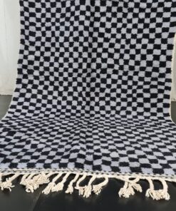 Gray and Black Rug