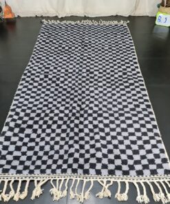 Gray and Black Rug
