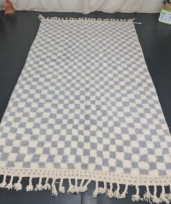 Handmade Checkered Rug