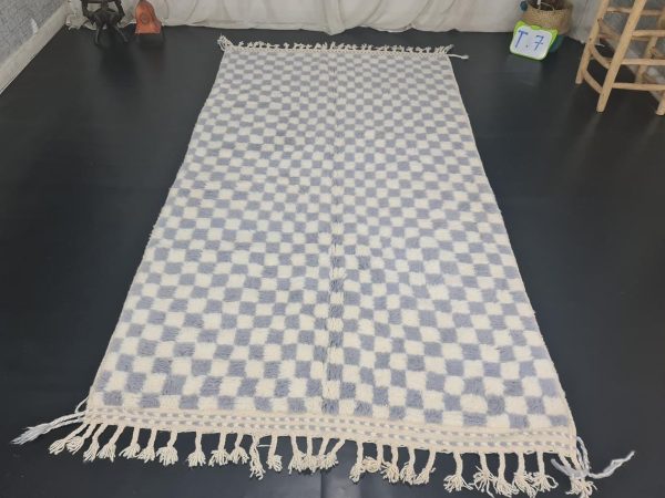 Handmade Checkered Rug