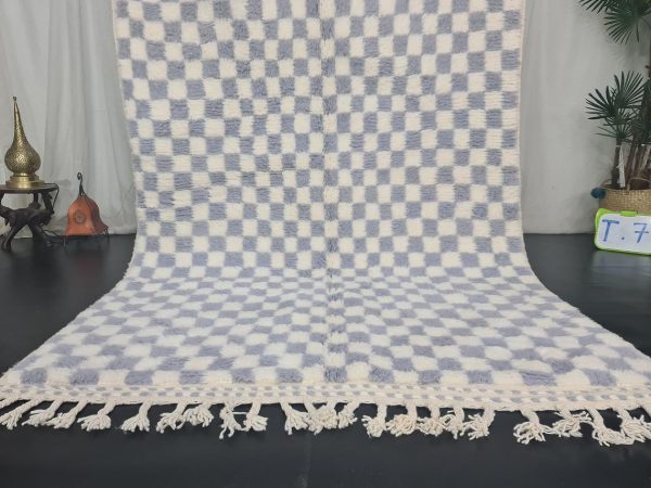 Handmade Checkered Rug