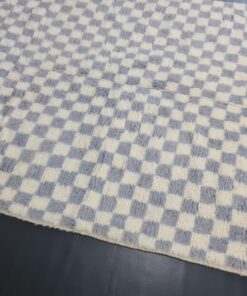 Handmade Checkered Rug