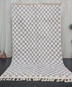 Handmade Checkered Rug