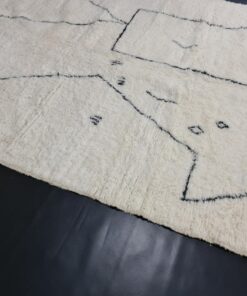 Abstract Beni Ourain Rug