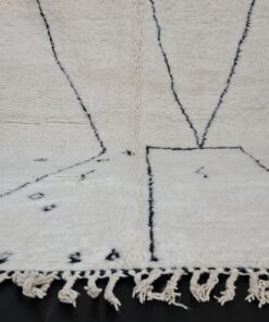 Abstract Beni Ourain Rug