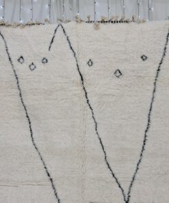 Abstract Beni Ourain Rug