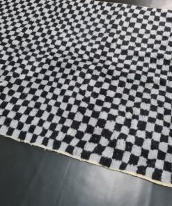 Gray and Black Rug