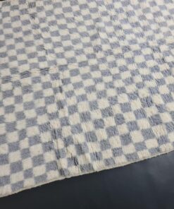 Handmade Checkered Rug
