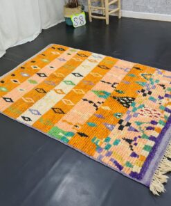 Orange Handmade Carpet