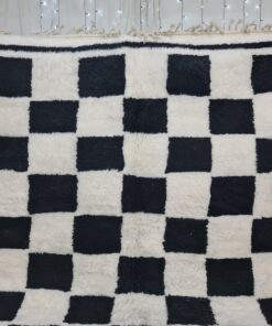 White and Black Rug