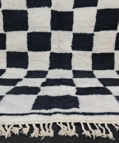 White and Black Rug