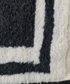 White and Black Rug