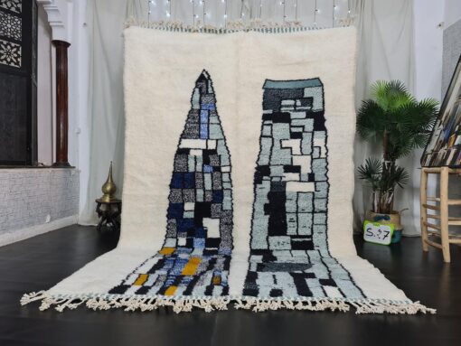 Vibrant Beni Ourain Rug