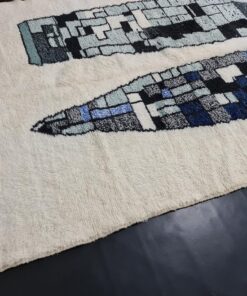 Vibrant Beni Ourain Rug