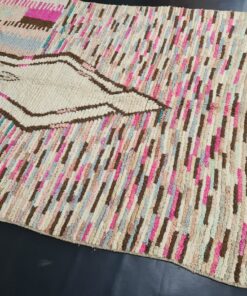 Pink and Beige Rug
