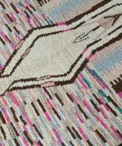 Pink and Beige Rug