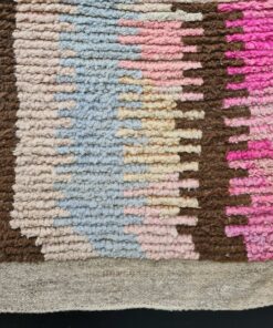 Pink and Beige Rug