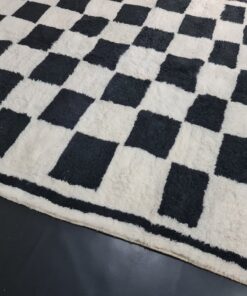 White and Black Rug