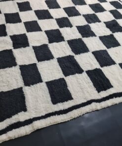 White and Black Rug
