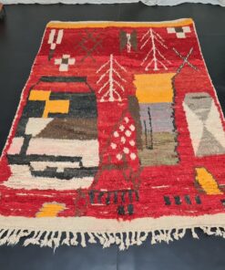 Red and Yellow Rug