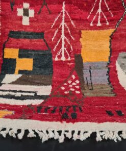 Red and Yellow Rug