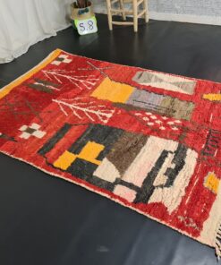 Red and Yellow Rug