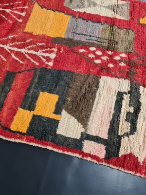 Red and Yellow Rug