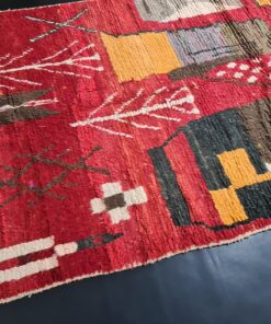 Red and Yellow Rug