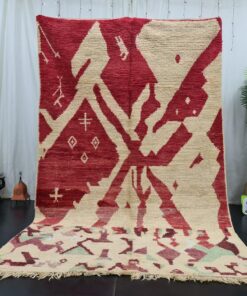 NANE - Authentic Abstract Rug - Moroccan Bohemian Rug