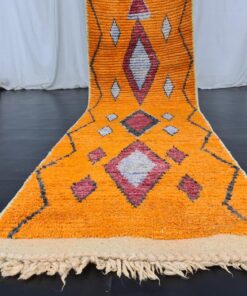 Orange Berber Runner