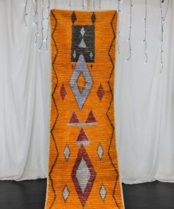 Orange Berber Runner
