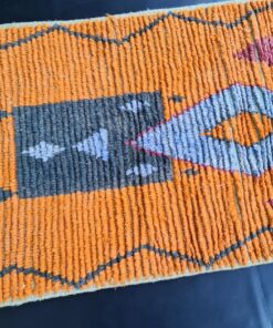 Orange Berber Runner