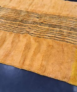 Orange and Black Rug