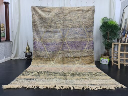 Gray and Purple rug
