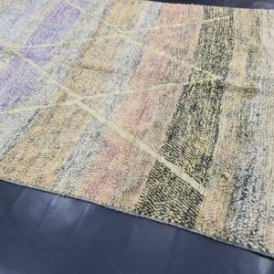 Gray and Purple rug