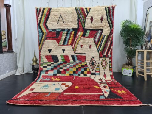 Red Boujaad Rug