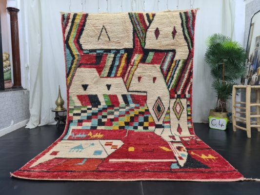 Red Boujaad Rug