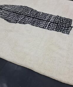White and Black Rug