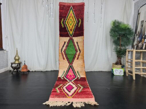 White Geometric Rug