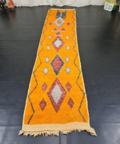 Orange Berber Runner
