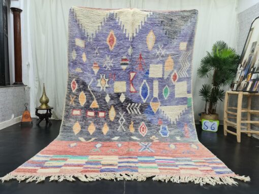 Purple Tribal rug