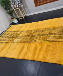Orange and Black Rug