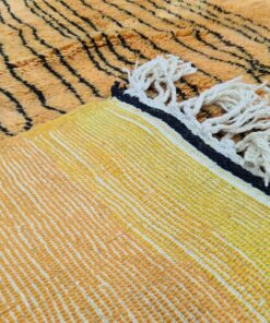 Orange and Black Rug