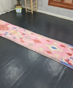 Pink Runner Rug